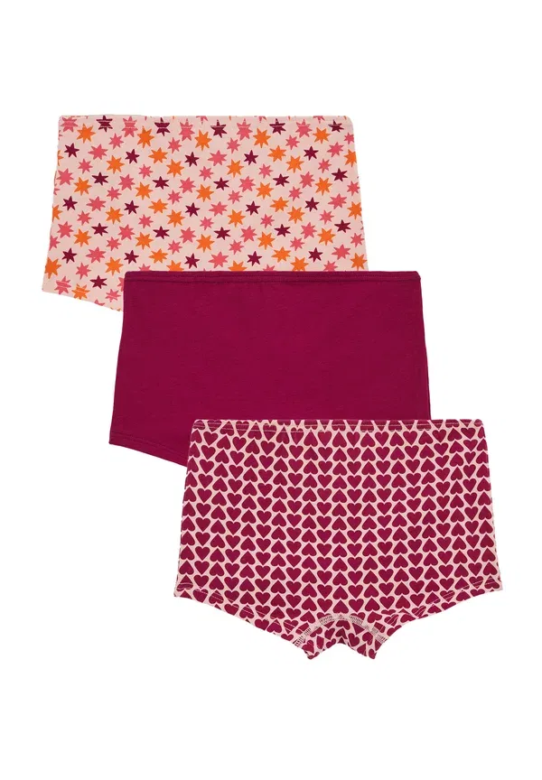 Комплект трусов с принтом Multipack - hipsters We Fashion, Salmon Pink, розовый — фото 2
