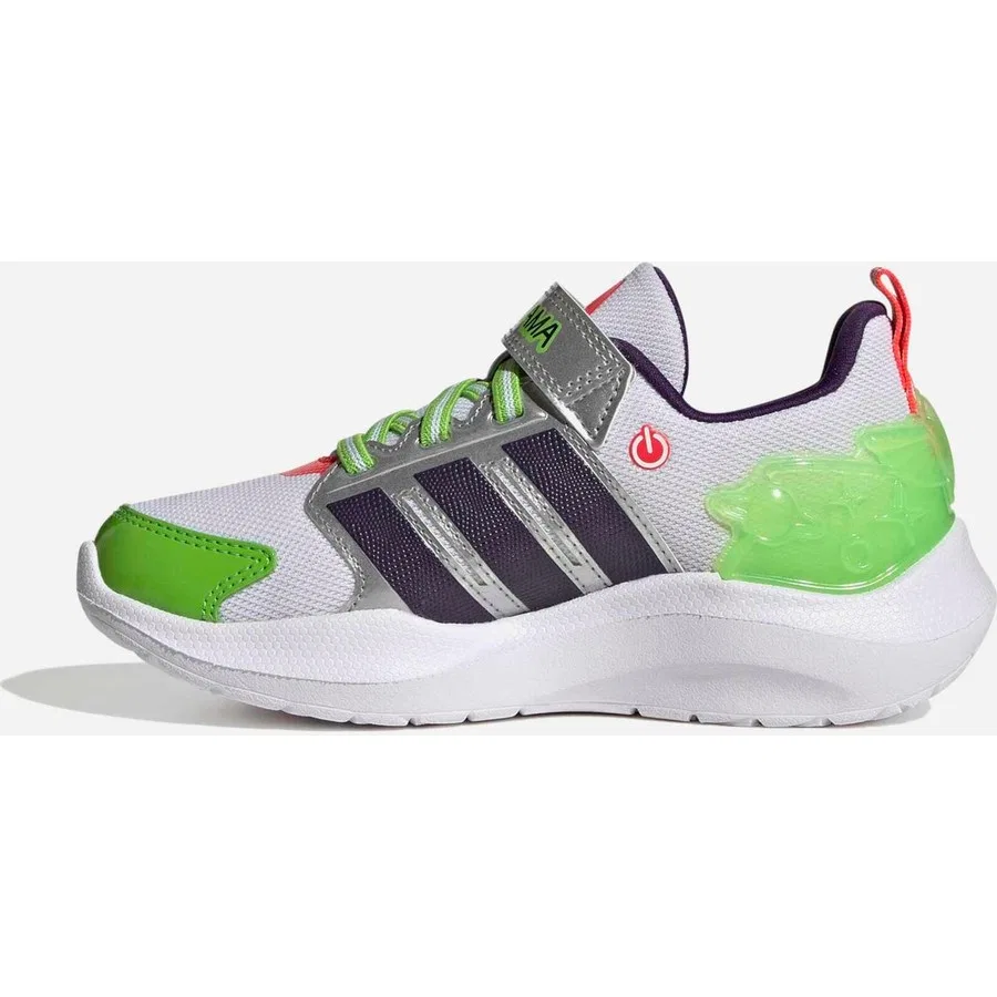 Детские спортивные кроссовки с принтом Pixar Toy Story Lightorama adidas, Белый — фото 2