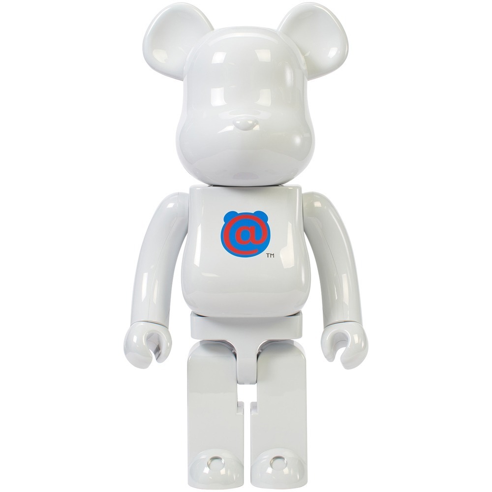 

Виниловая фигурка Be@rbrick 1st Model White Chrome 400%, белый