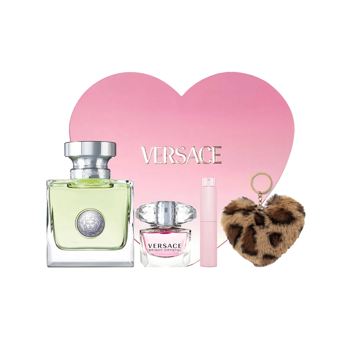 Женский парфюмерный набор VERSACE Heartbeat Mediterranean, 50 мл, VERSACE, Blue