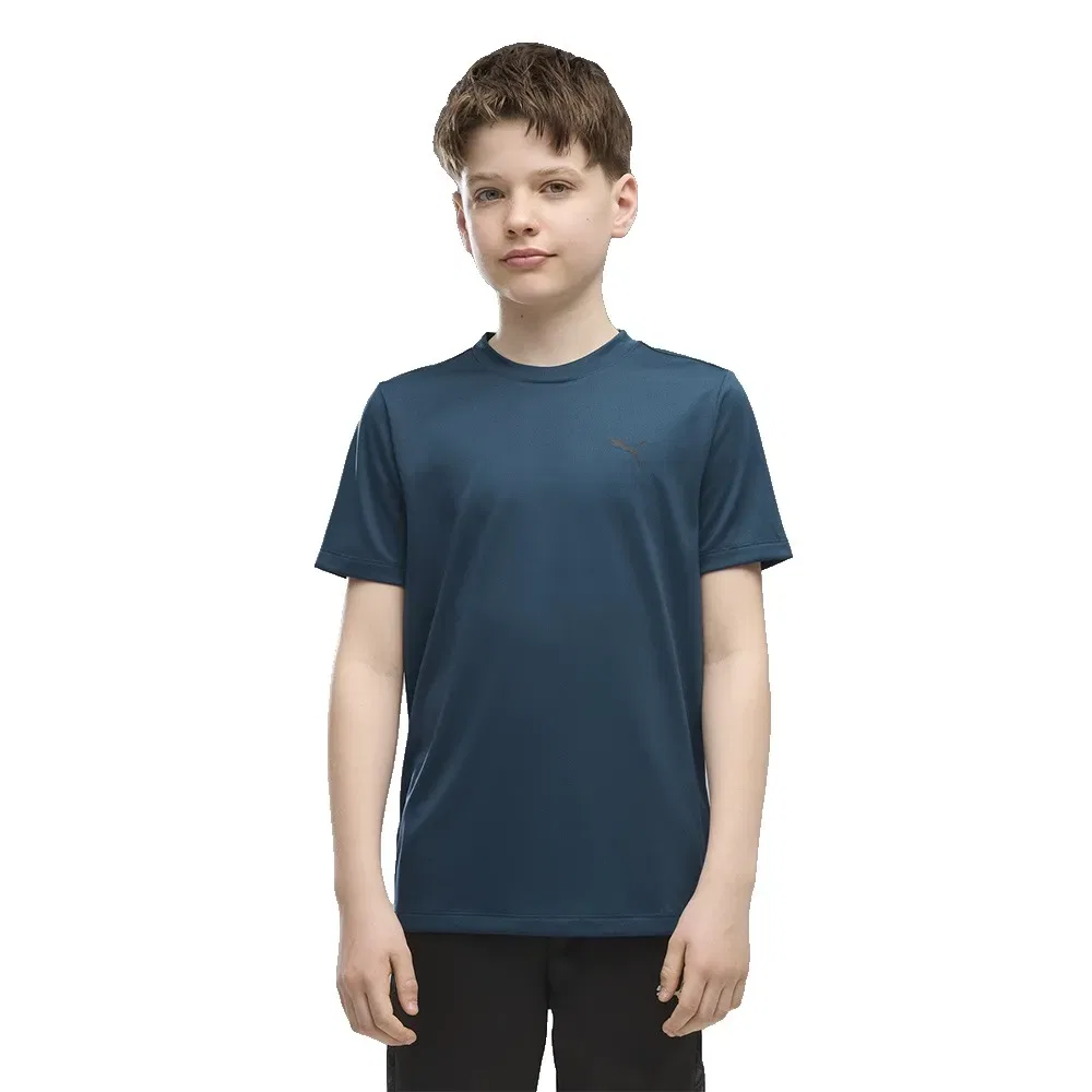 Детская футболка с коротким рукавом Essential Puma, Blue