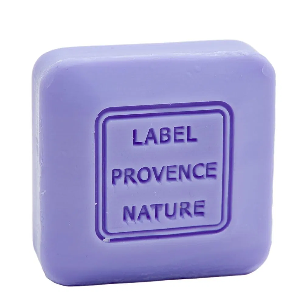 Мыло твердое из свежего органического ослиного молока, Label Provence Nature, набор 5 шт., 30 г, Лаванда — фото 3