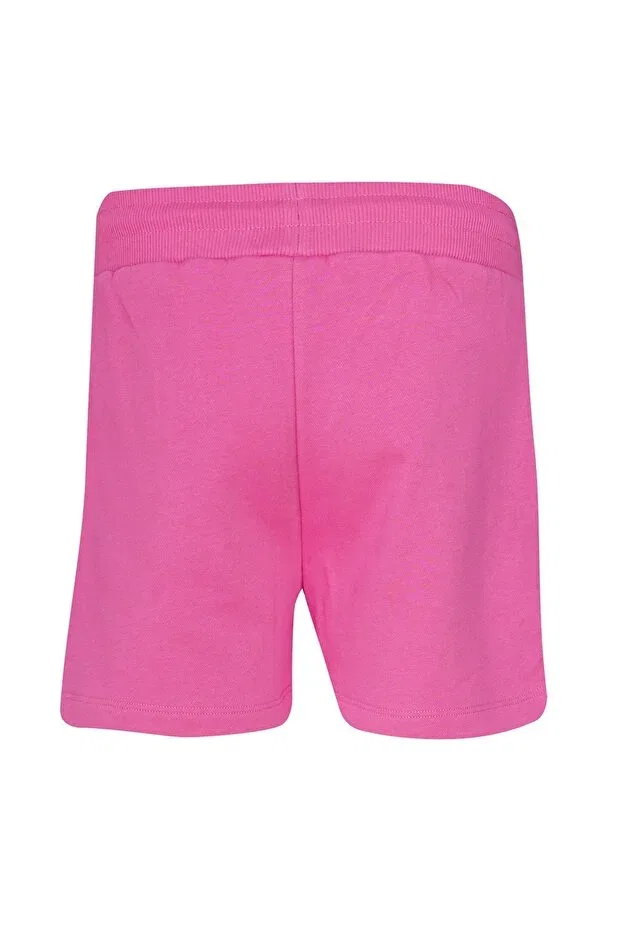 Детские шорты для девочек хлопковые Hummel, Pink — фото 3