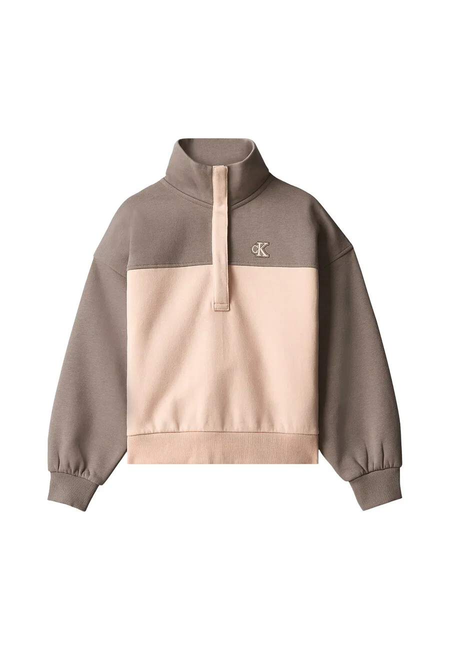 Толстовка Calvin Klein Jeans Regular телесного цвета