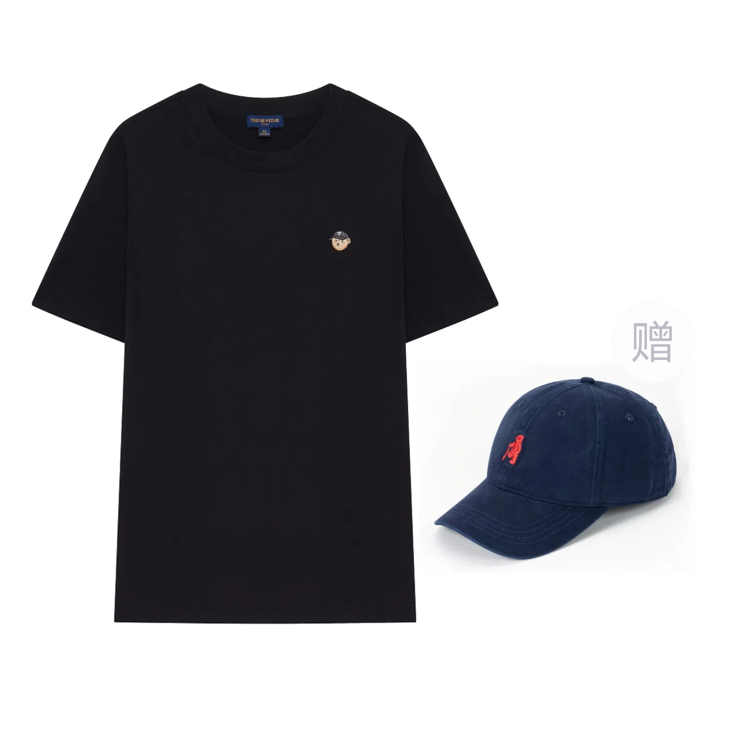 Детская футболка с принтом Cooling Collection Teenie Weenie Men, Light Green — фото 3