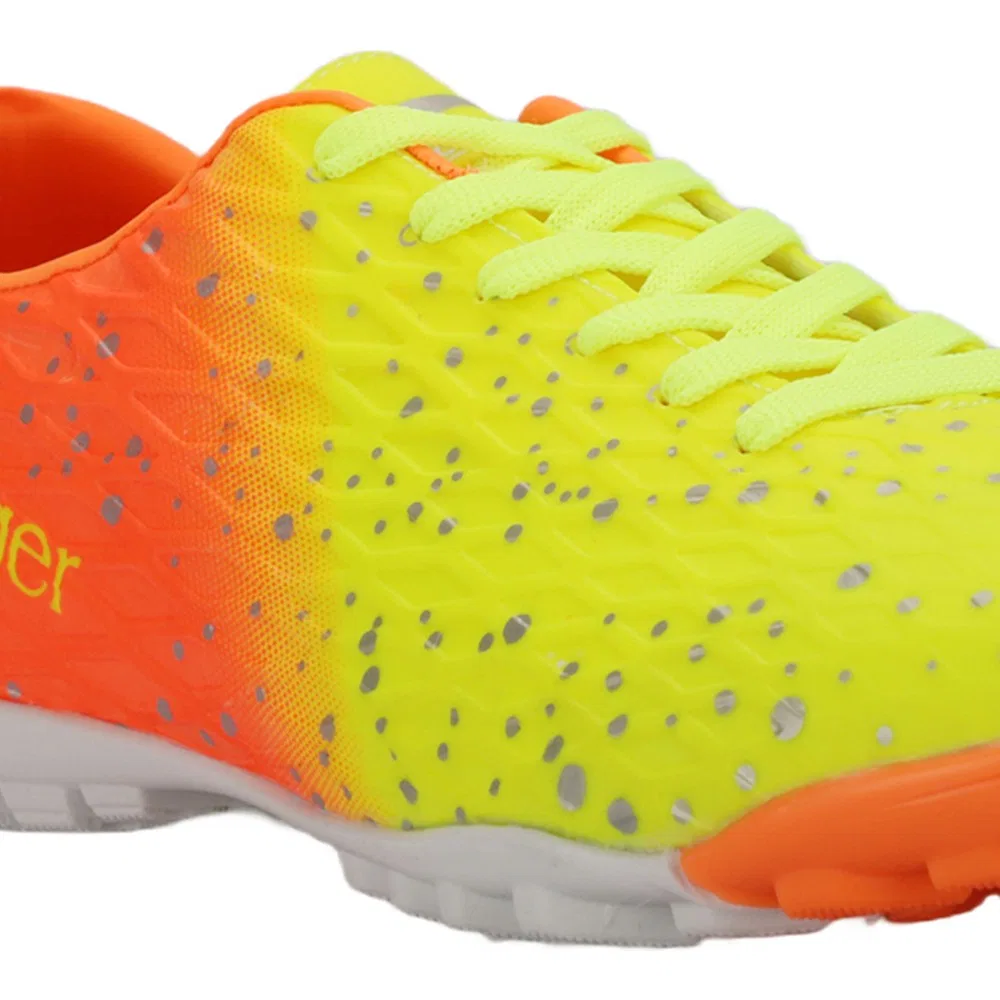Детские футбольные бутсы для мальчиков для зала с шнуровкой HANIA HS Neon Sarı Slazenger — фото 4