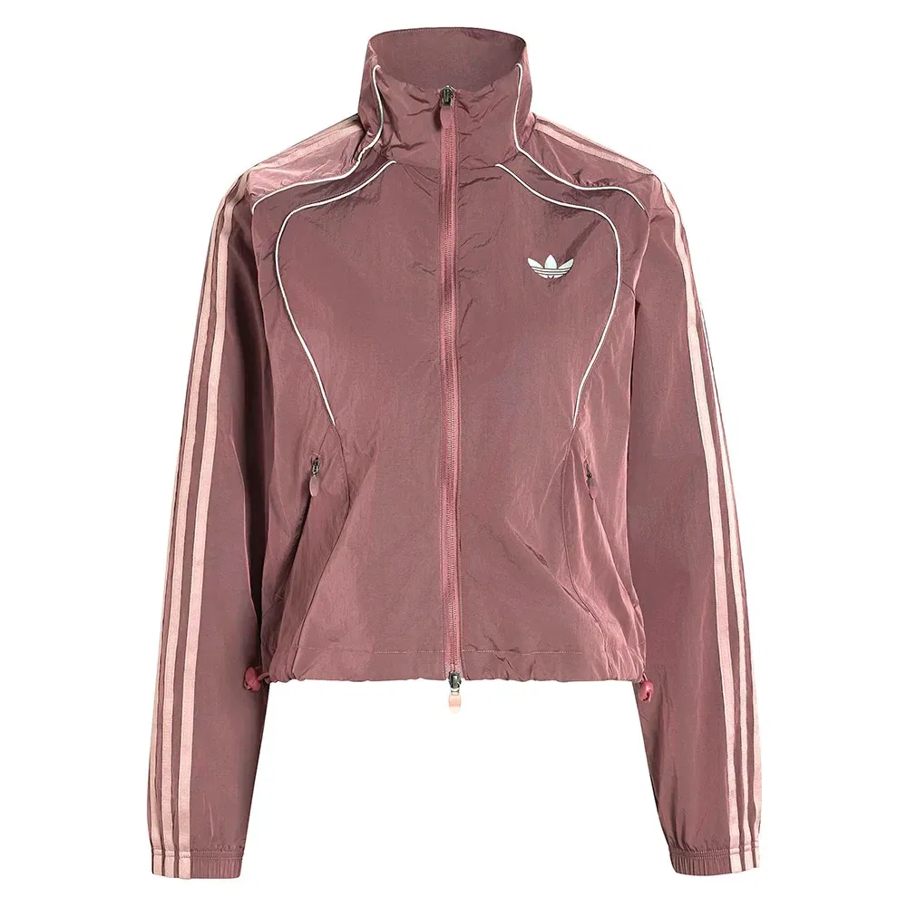 Толстовка на молнии Teamgeist Track Adidas Originals, розовый — фото 3