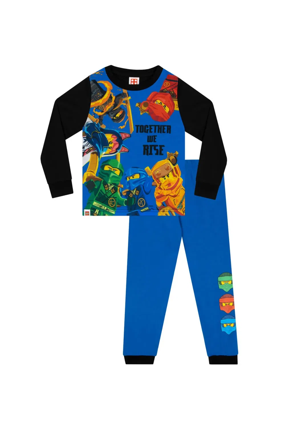 Детский комплект пижамы с длинным рукавом Ninjago Lego, Multi