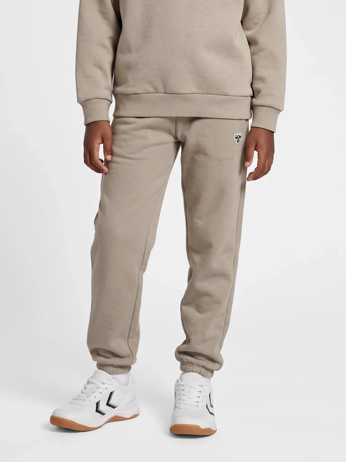 Штаны свободные детские Hummel, хаки
