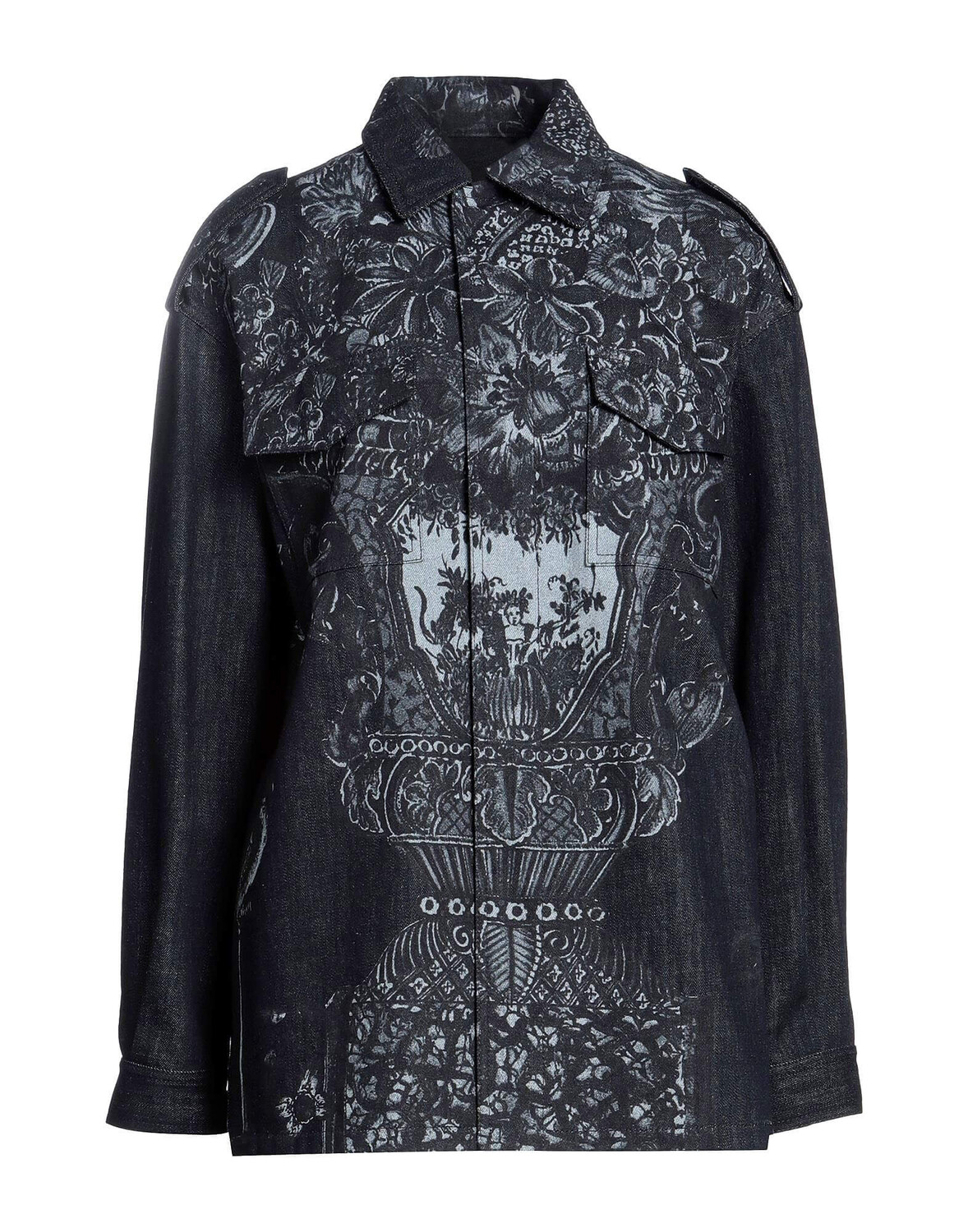 

Джинсовая куртка Valentino, темно-синий