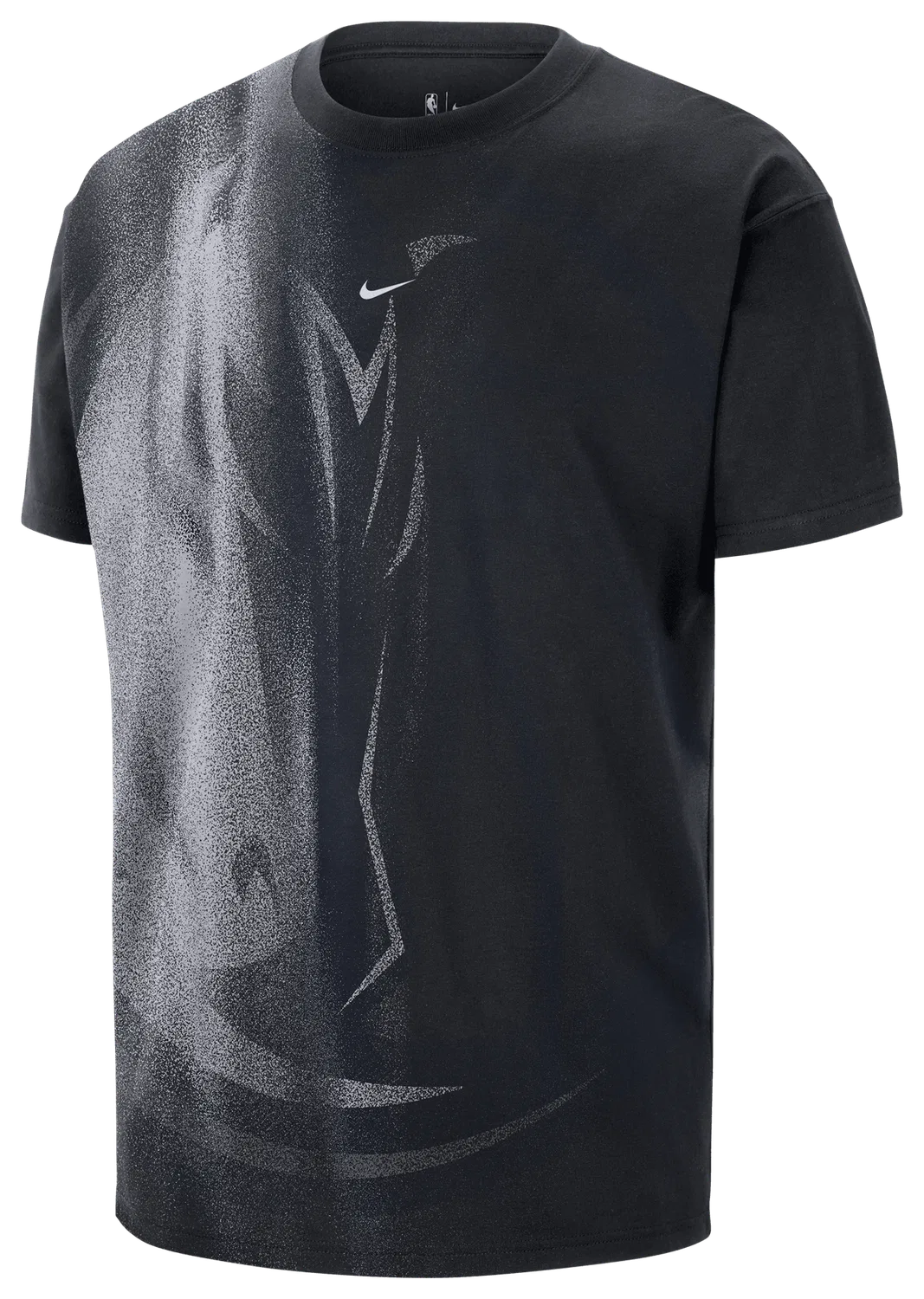 Мужская футболка с графикой команды Mavericks Icon Nike, черный — фото 3