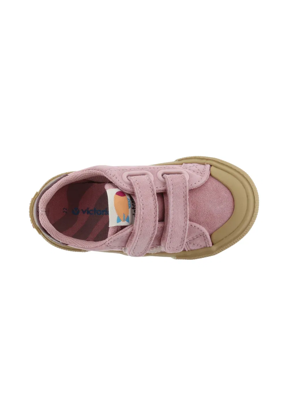 Детские кроссовки Tribu 1065201 унисекс - обувь для малышей Victoria Shoes, Rosa — фото 3