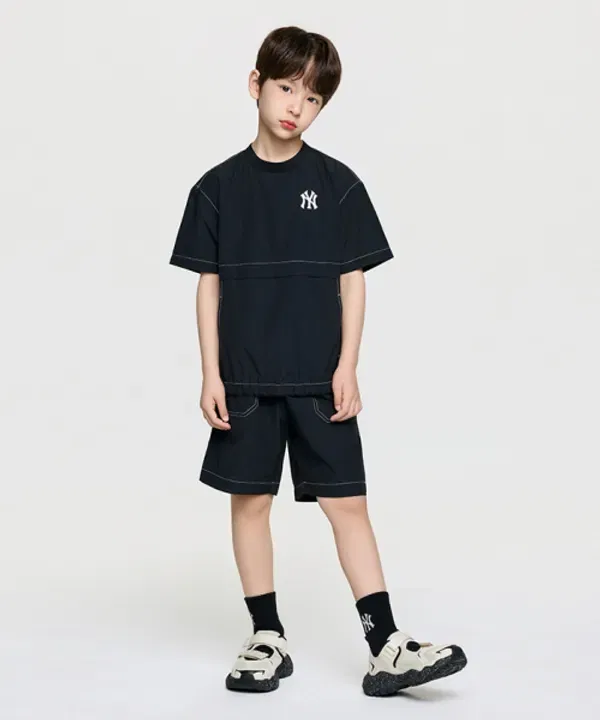 Костюм уличный базовый Mlb Kids, черный — фото 4