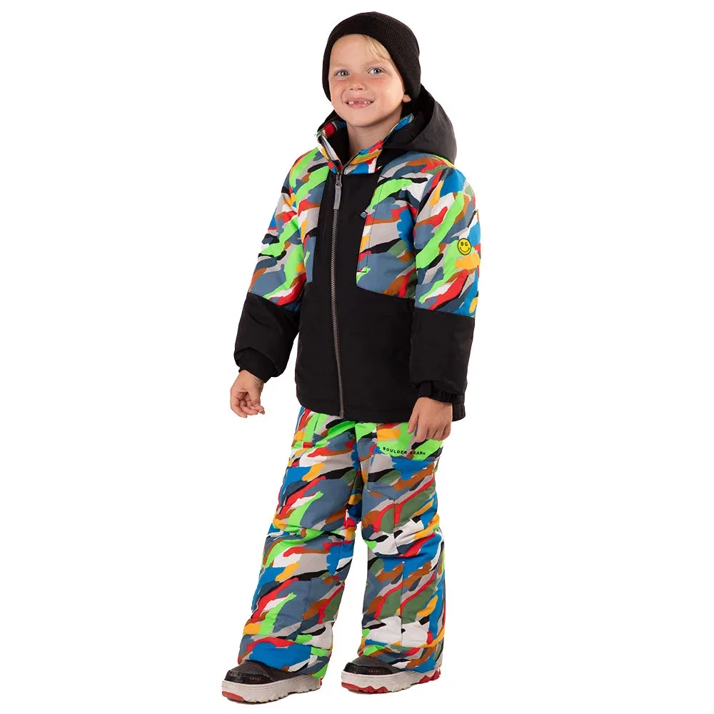 Утепленная горнолыжная куртка Flynn Boulder Gear, Paint Camo — фото 3
