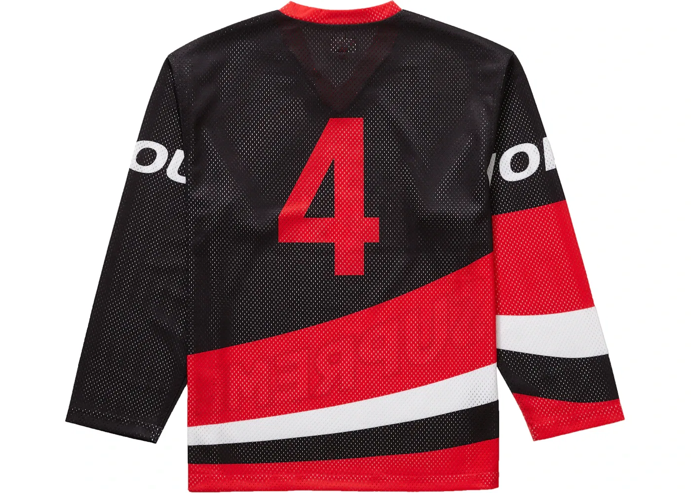 Мужская джерси с принтом Supreme Hockey Jersey, Black — фото 2