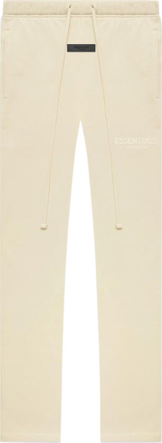 Спортивные брюки Fear of God Essentials Relaxed Sweatpant 'Egg Shell', кремовый — фото 2