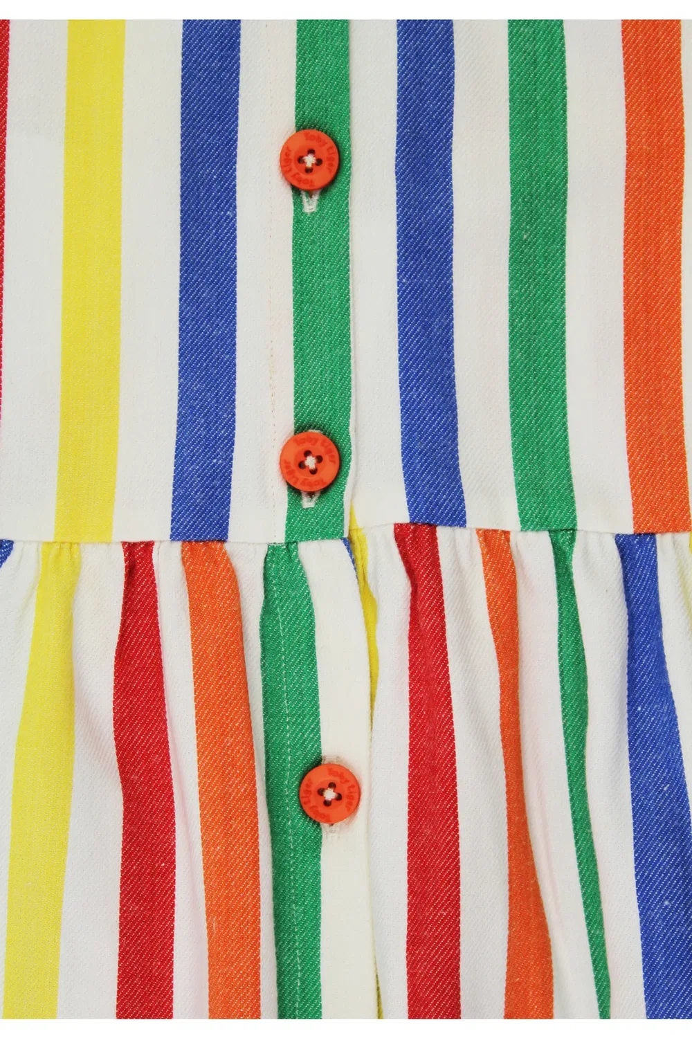 Платье из хлопка Happy Stripe Toby Tiger, Multi — фото 2
