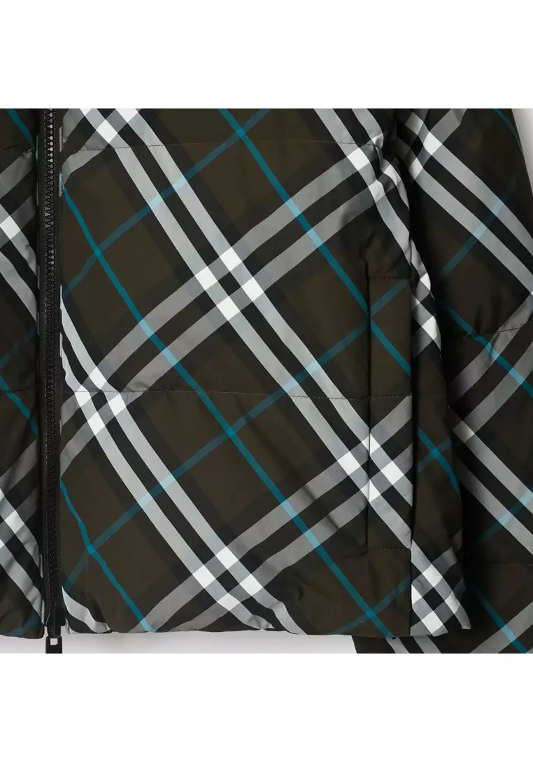 Куртка Burberry Women's Down, зеленый — фото 3