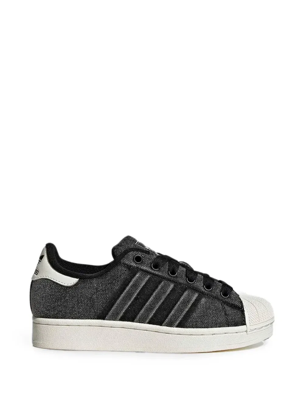 Джинсовые кроссовки Superstar Adidas Kids, черный — фото 2