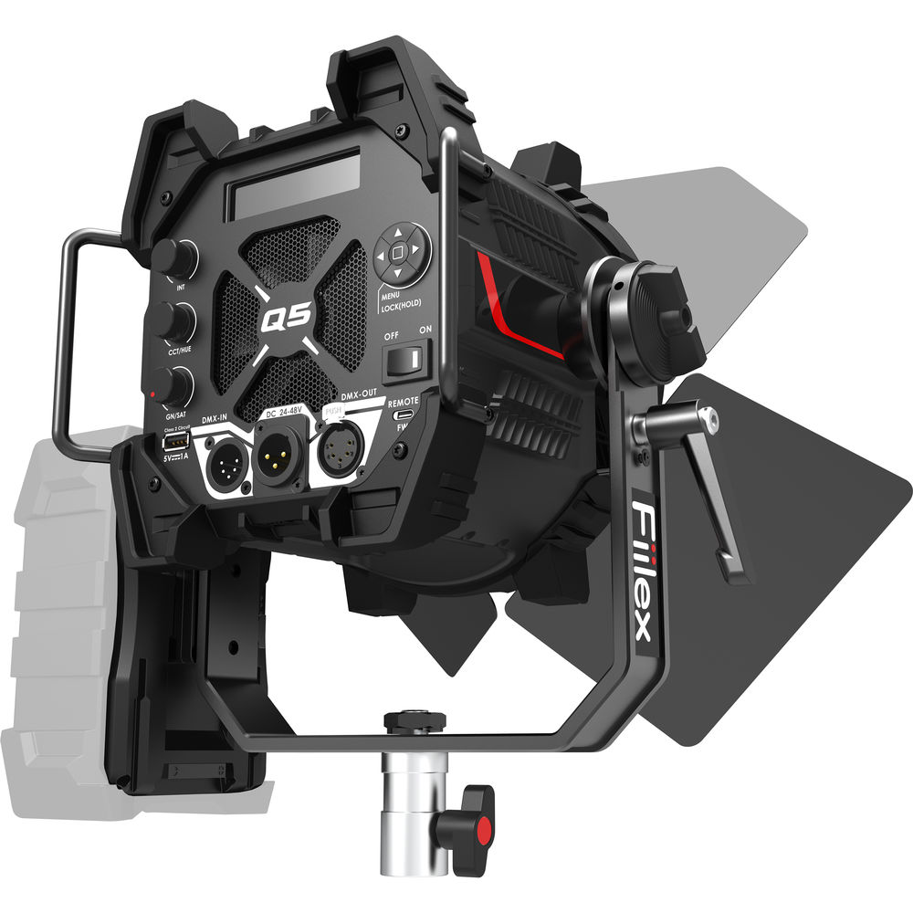 

Цветной кинематографический RGBW-светильник с линзой Френеля Fiilex Q5