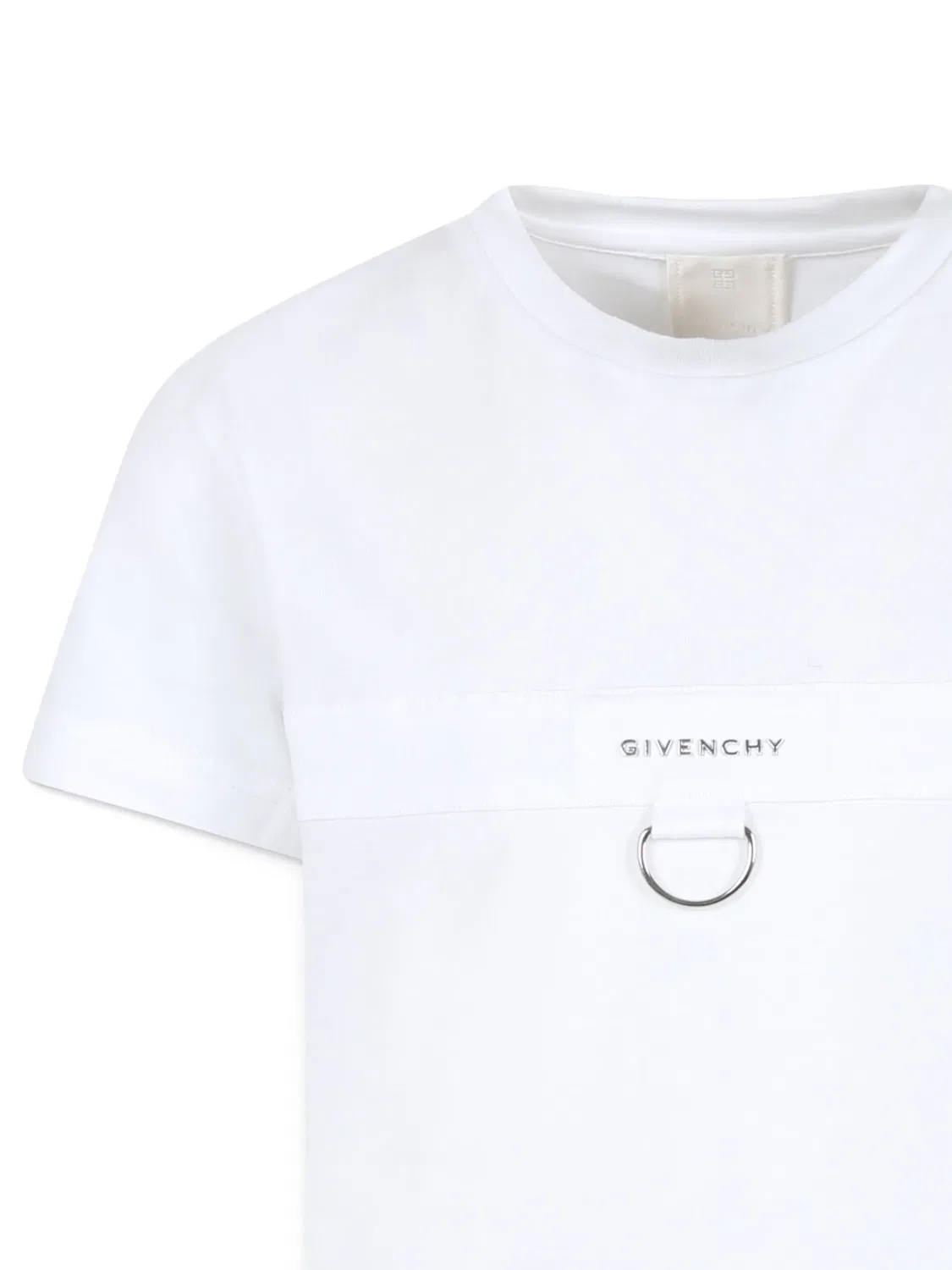 Футболка с логотипом из органического хлопка Givenchy, белый — фото 2