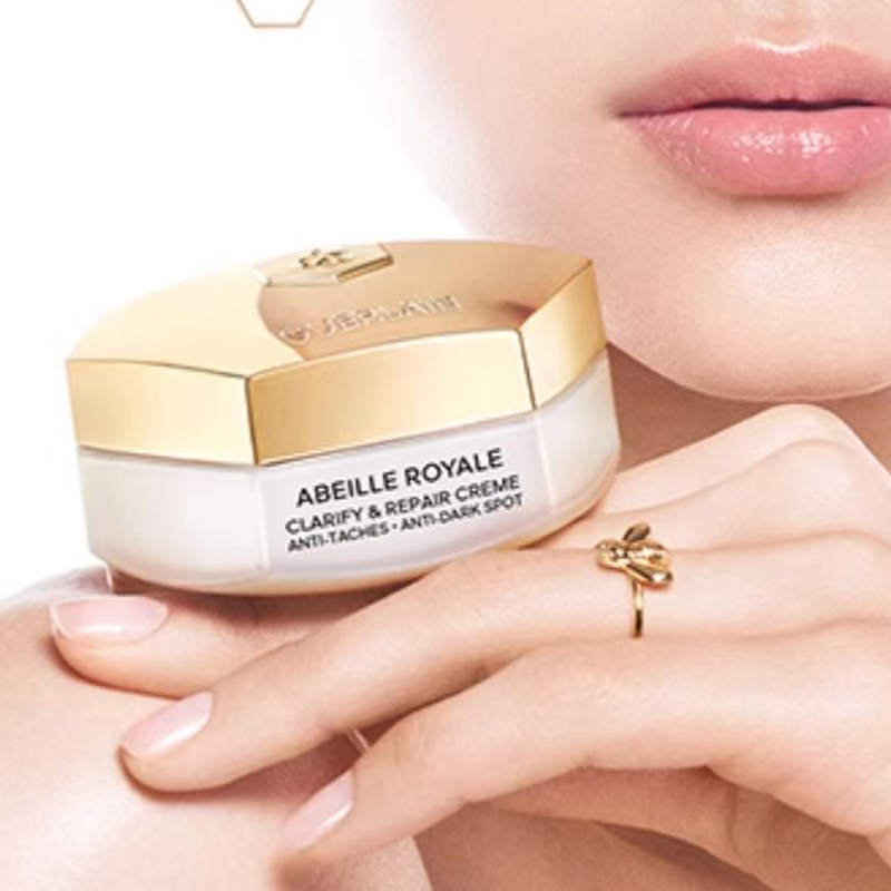 GUERLAIN JIAOLAN 520 Limited Edition Royal Bee Bright White восстанавливающий крем для лица увлажняющий, питающий, против морщин 50ml — фото 3
