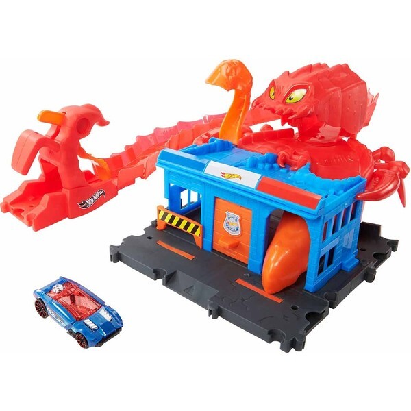 Игровой набор Hot Wheels City Атака гибкого скорпиона