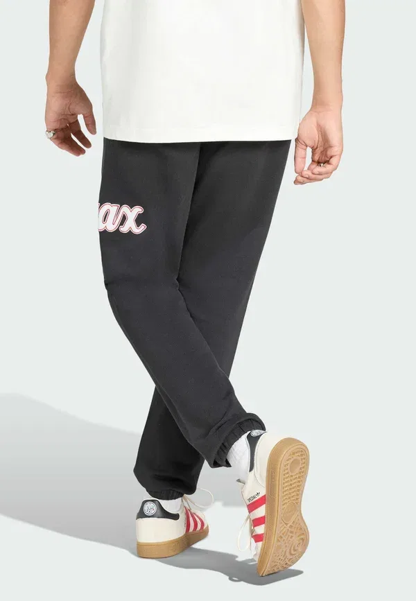 Брюки Ajax Amsterdam US - клубная одежда Adidas Performance, черный — фото 2