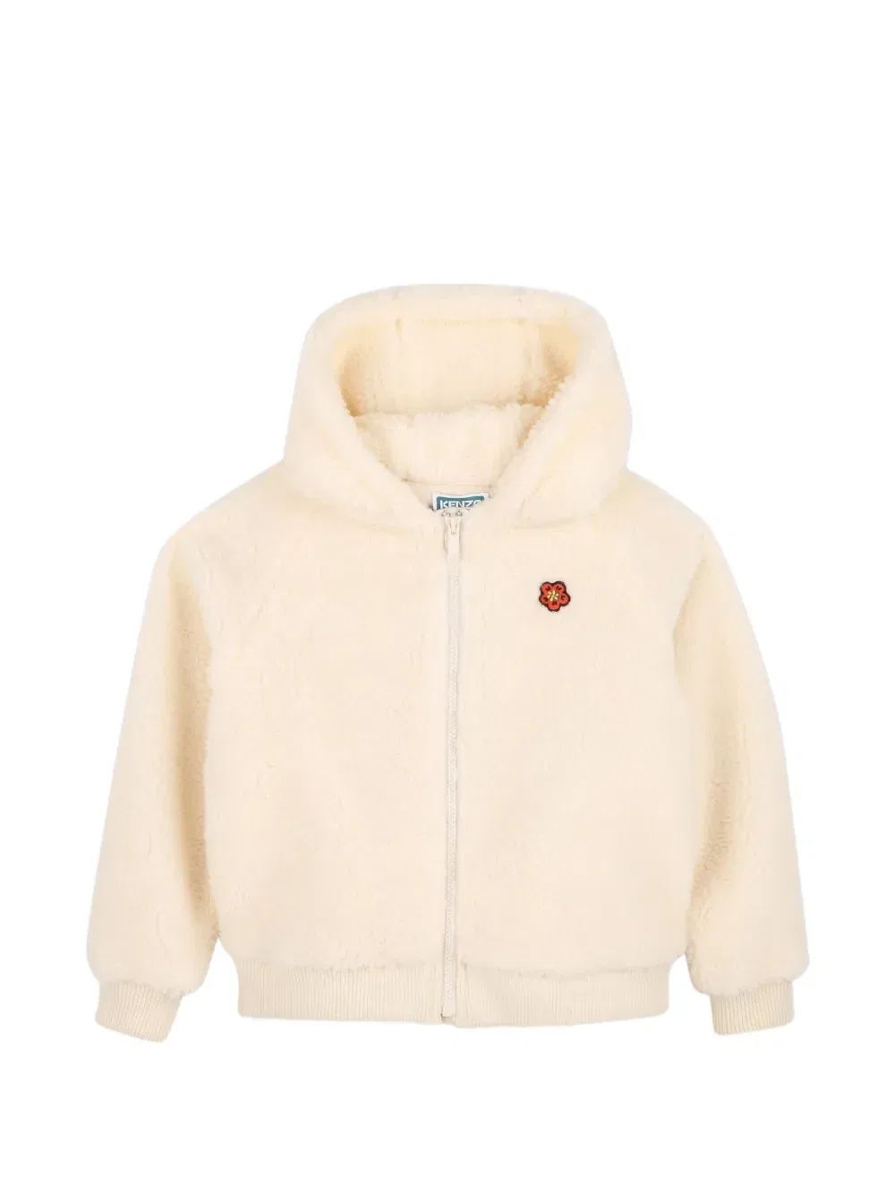 Бомбер Boke Flower Kenzo Kids, бежевый