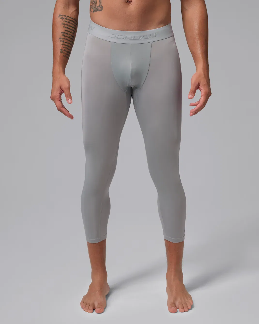 Мужские леггинсы Dri-FIT длиной 3/4 Jordan Sport Essentials, Wolf Grey