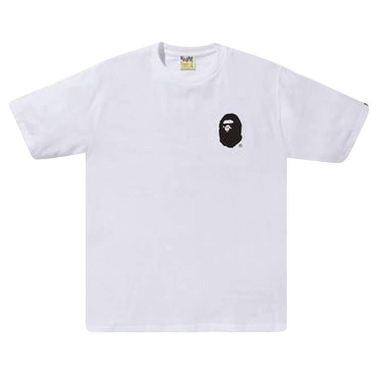 

Футболка BAPE Monogram Box Tee 'White', белый