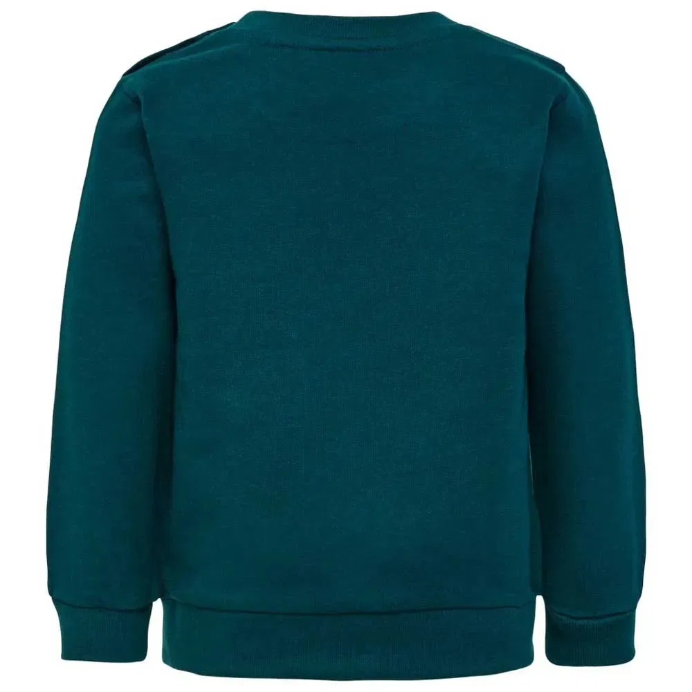 Детский свитшот для девочек хлопковый Fastwo Lime Hummel, Blue — фото 2