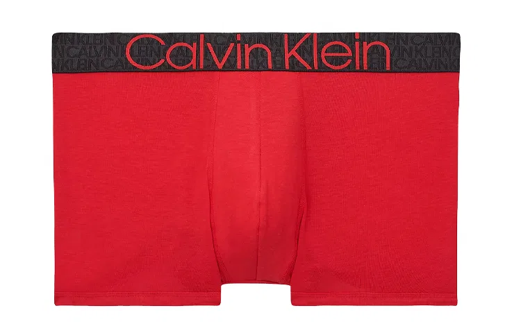 Мужские боксеры с длинным рукавом Calvin Klein, 1 Pack Red