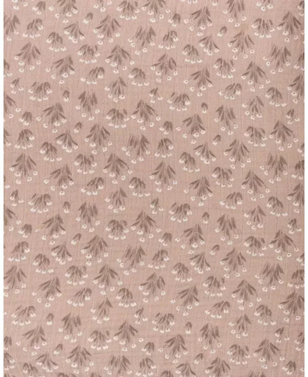 Детский комбинезон из футера с длинным рукавом French Terry Blooms Collection Ely'S & Co., розовый — фото 4