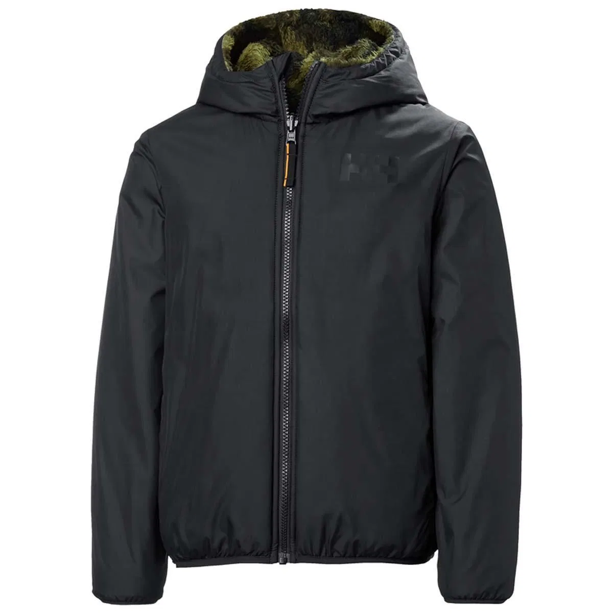 Куртка-реверси с флисом, молодежная, Champ, Helly Hansen, Black — фото 3