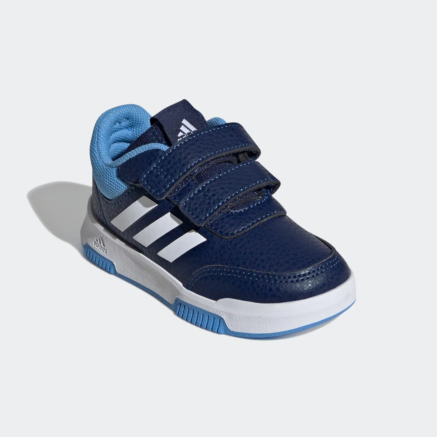 Детские кроссовки для активного отдыха с липучками Adidas Sportswear, Dark Blue / Cloud White / Blue Burst