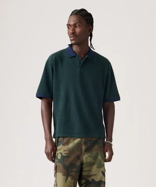 Поло с длинным рукавом, бокс-фит, Levi'S
