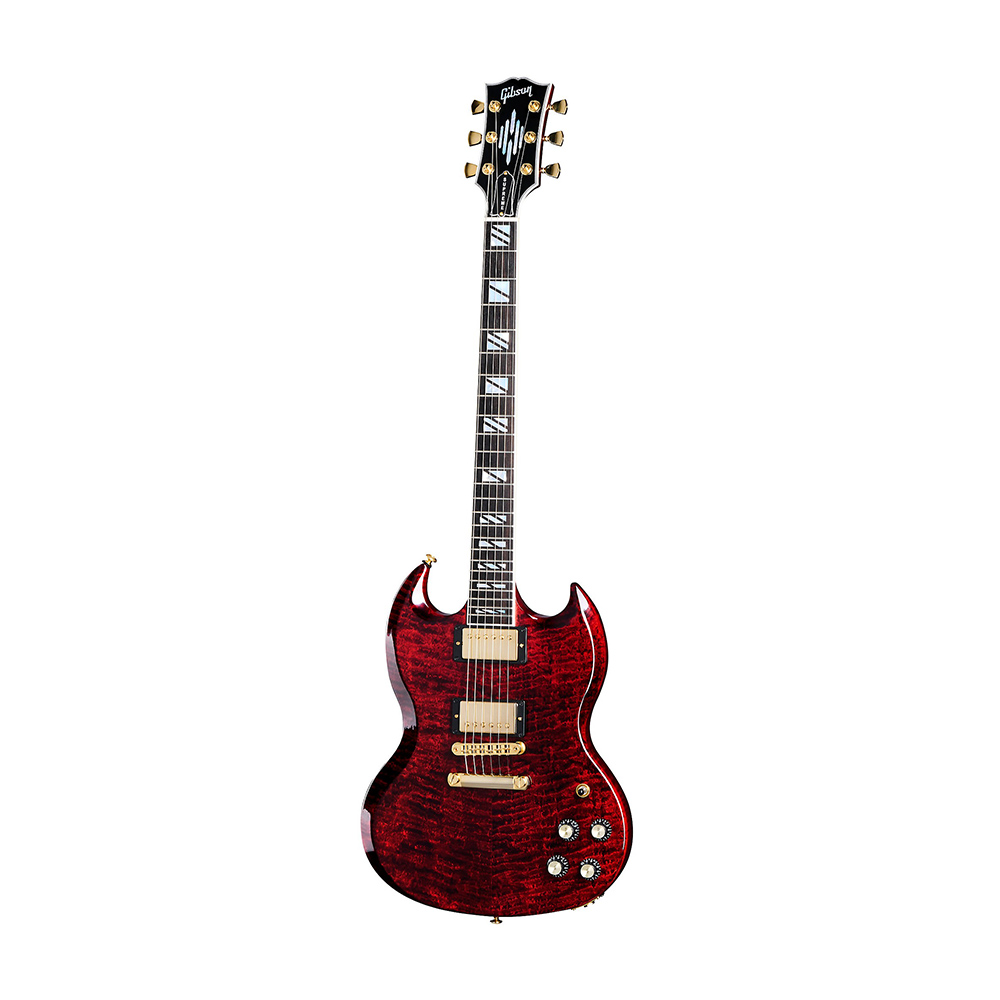 

Электрогитара Gibson SG Supreme винно-красный