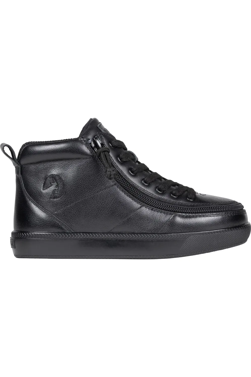 Кеды детские на молнии High DR II BILLY Footwear, Black Leather — фото 3