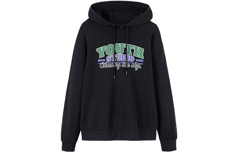 

Life Collection Толстовка унисекс черная Anta, черный