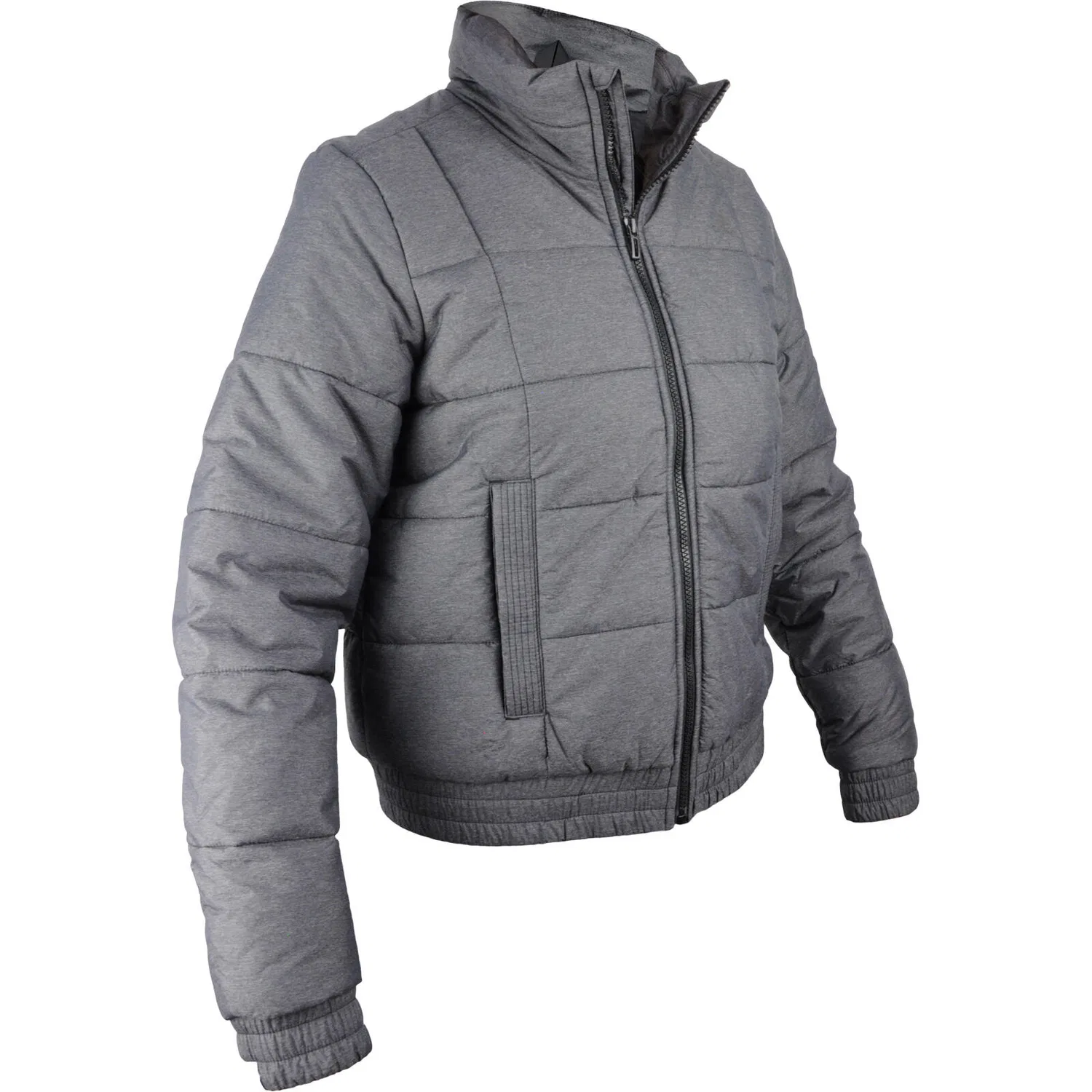 Женская куртка утепленная ESS Padded Jkt Adidas, Grau — фото 4