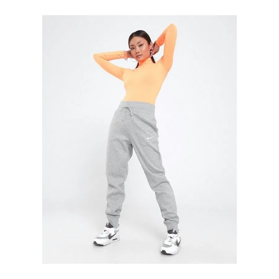 Женские спортивные брюки с высоким поясом Phoenix Fleece Nike, Серый