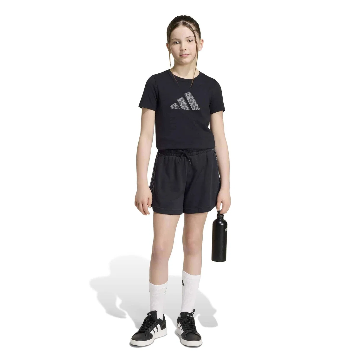Детская футболка с принтом Animal T Adidas, Schwarz — фото 4