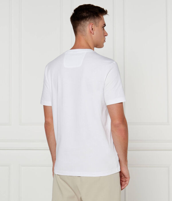 Футболка Boss Green Mirror Regular Fit, белый — фото 3