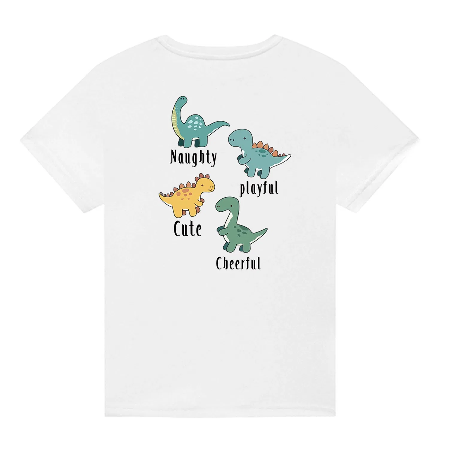 Футболка для детей, повседневная, Crew Neck, PEAK, Apple Green — фото 4