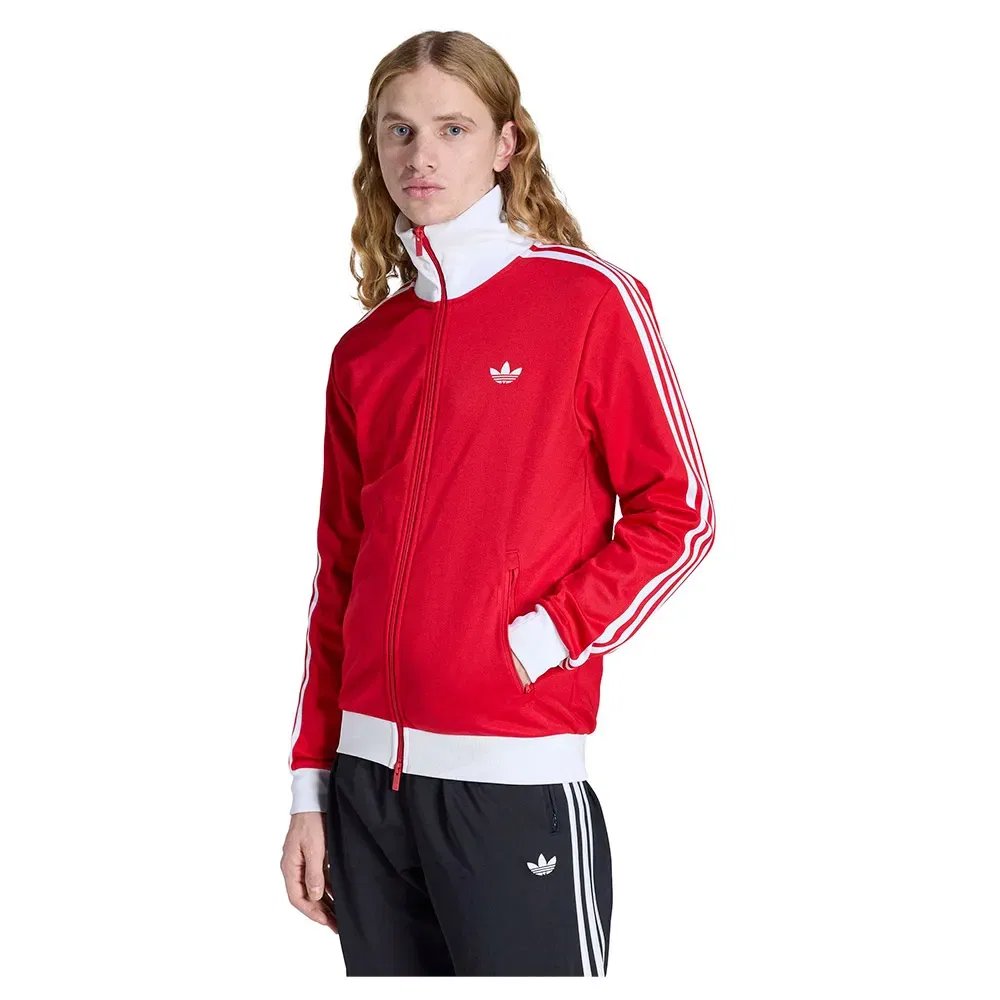 Худи на молнии Classic Adidas Originals, красный