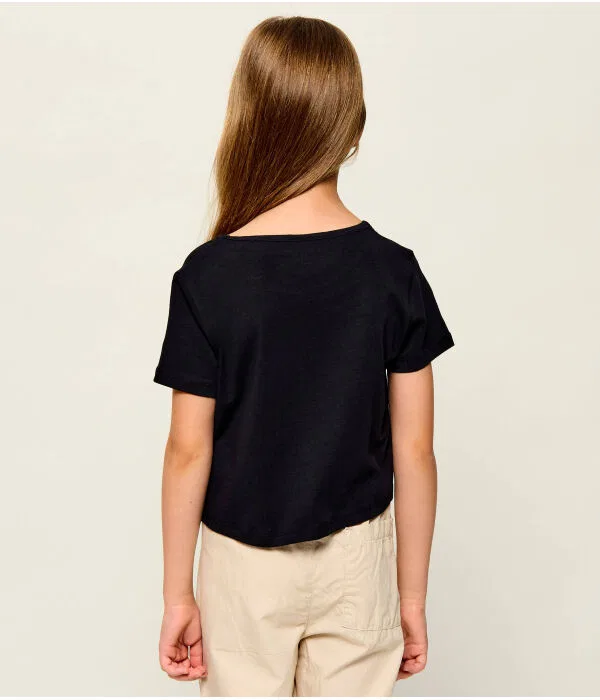 Детская футболка с принтом T-Shirt Guess, черный — фото 3