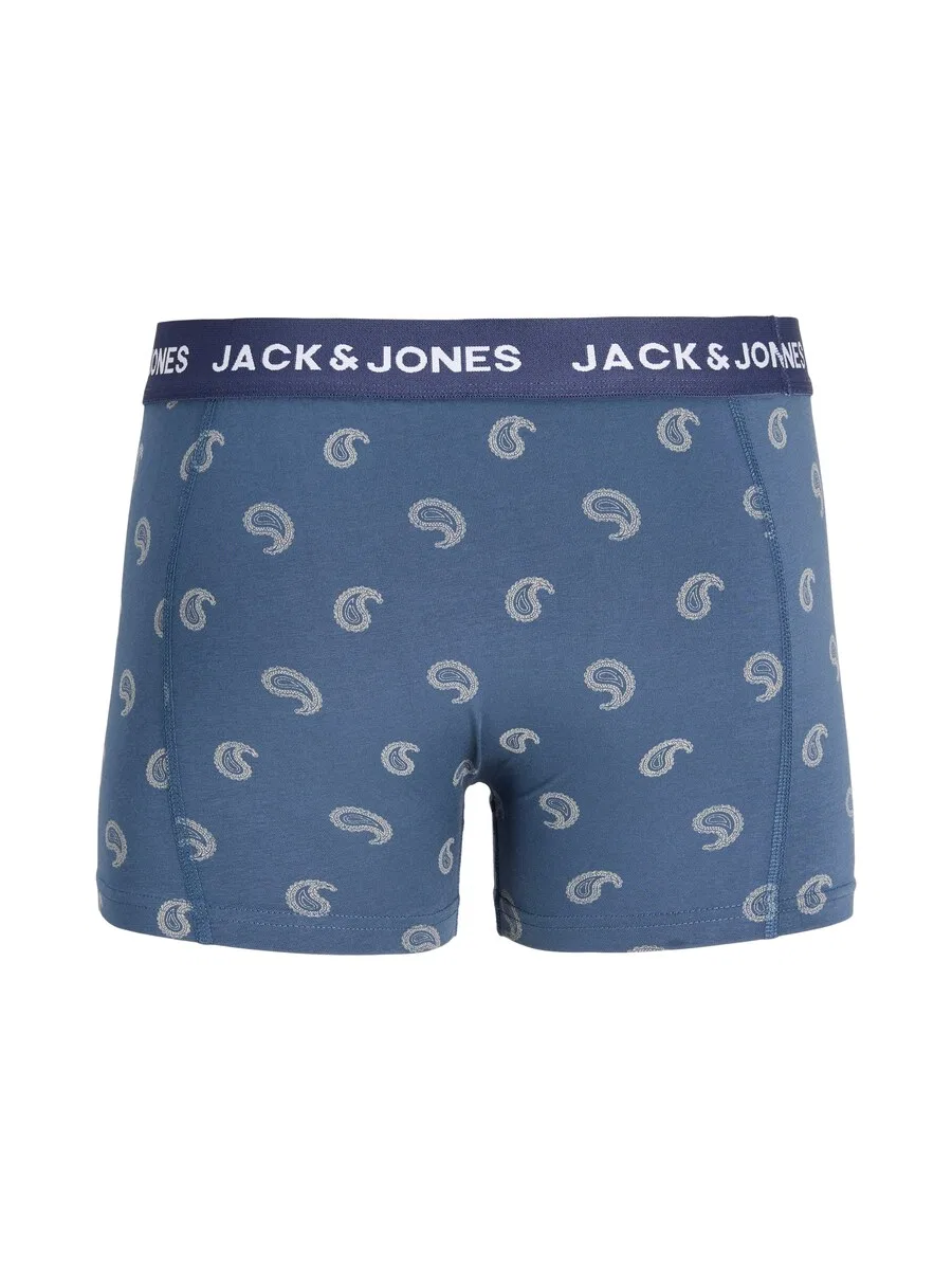 Детские трусы Jack & Jones Junior 'JACCENTRAL' цвета опал, черный — фото 2