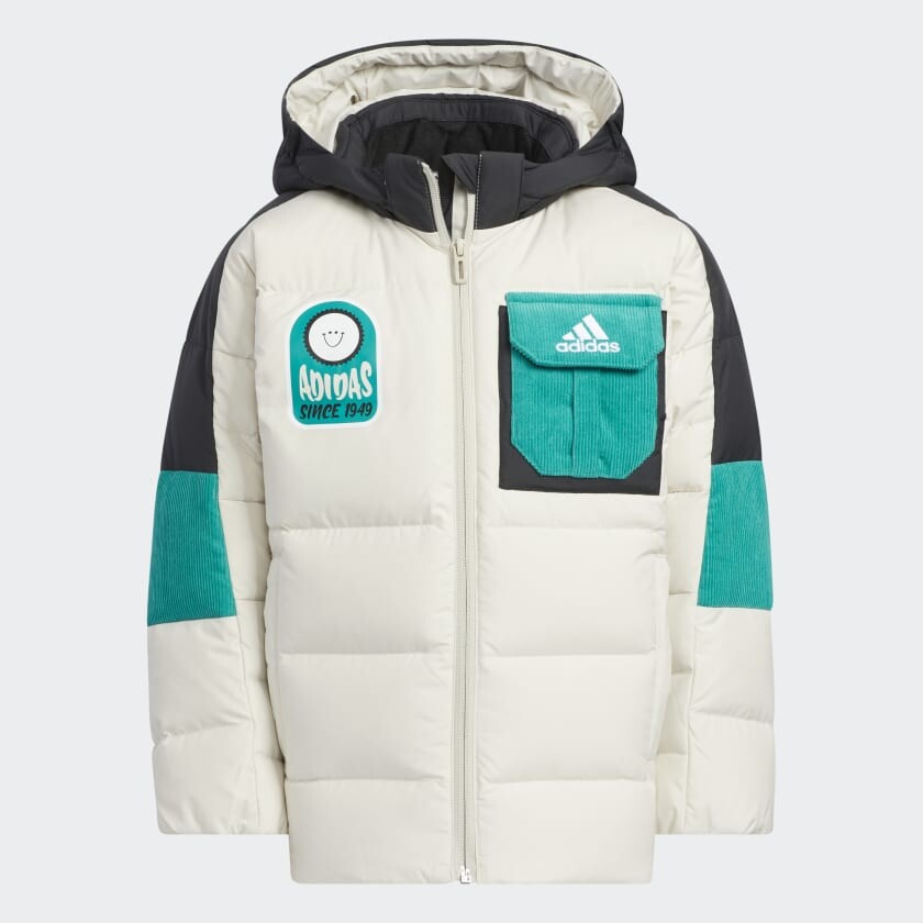 

Пуховик Adidas Trending Kids, белый