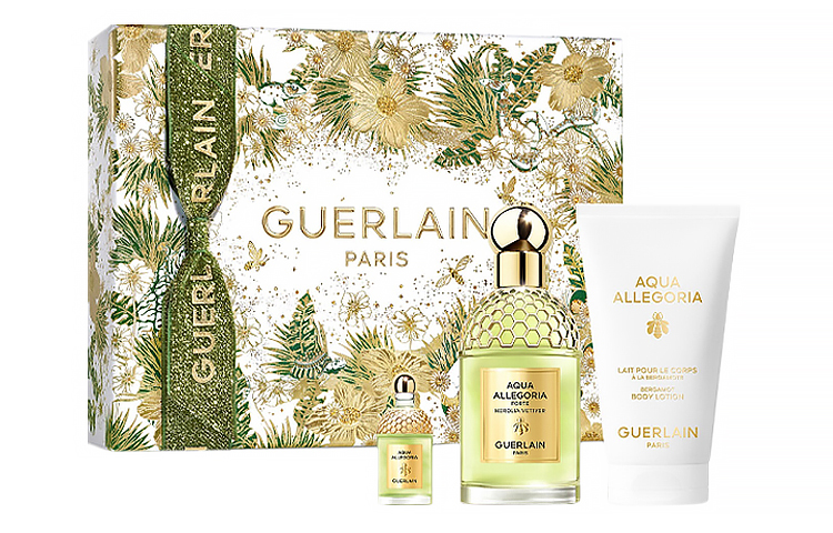 Подарочный набор Guerlain: парфюмерная вода Aqua Allegoria Forte Nerolia Vetiver + лосьон для тела Aqua Allegoria — фото 2